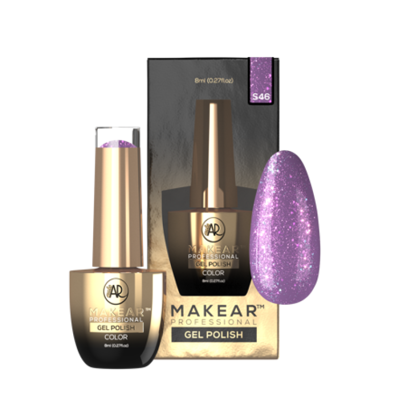 S46 Violetino UV Gel Polish Makear